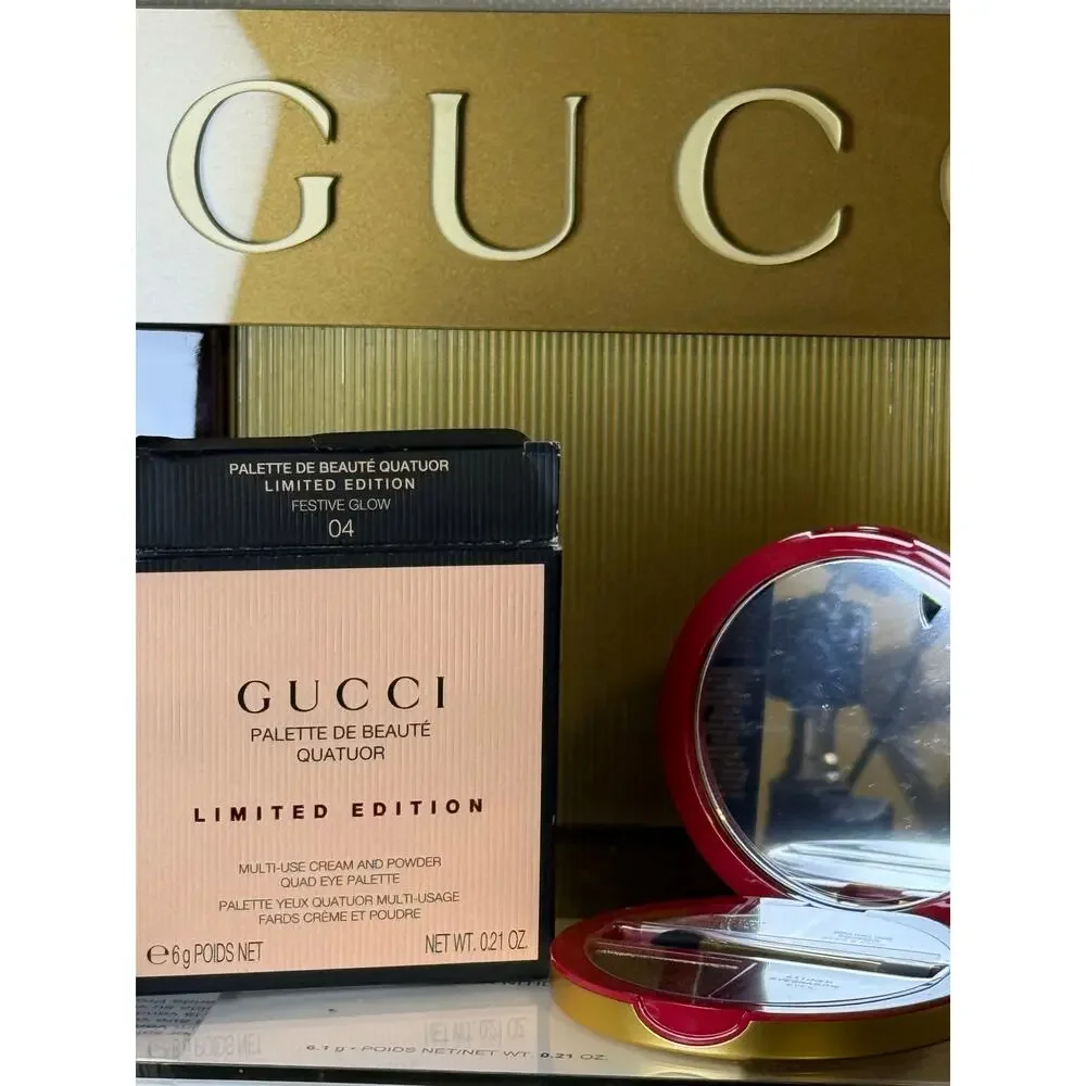 Gucci Palette de Beauté Quatuor Eyeshadow Palette - 04 FESTIVE GLOW -NEW in BOX
